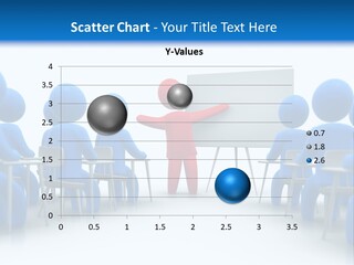 Presentation Education Threedimensional PowerPoint Template