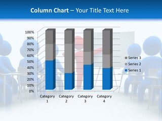 Presentation Education Threedimensional PowerPoint Template