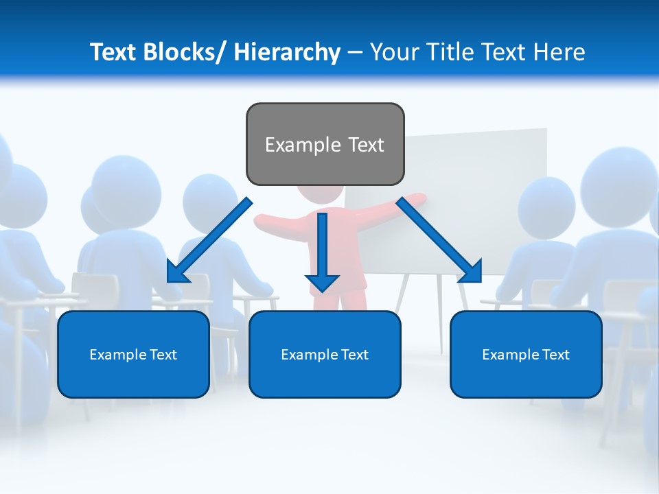 Presentation Education Threedimensional PowerPoint Template
