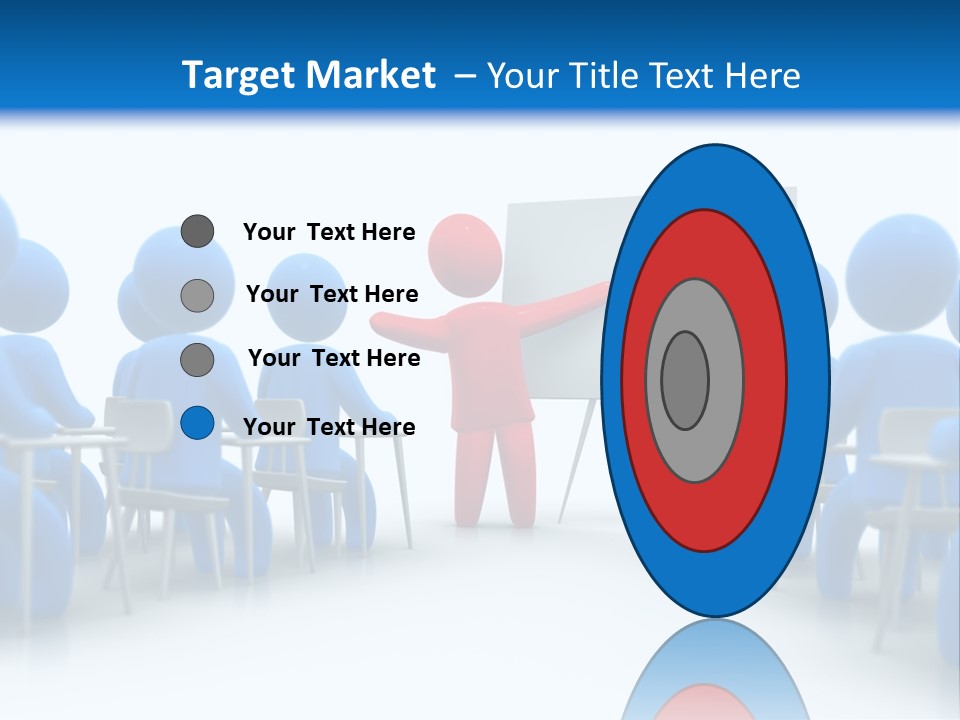 Presentation Education Threedimensional PowerPoint Template