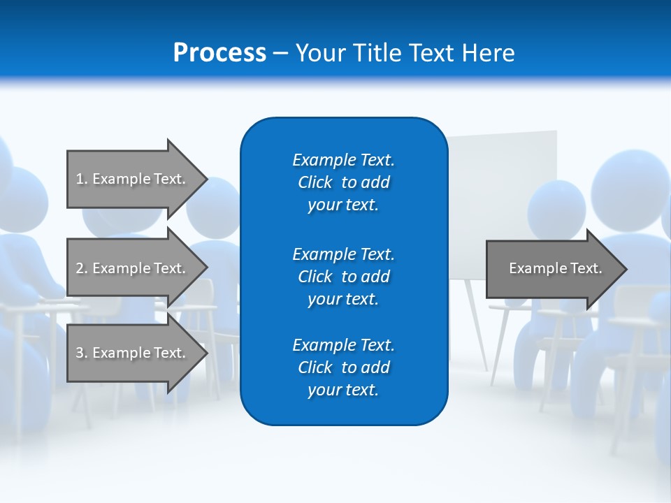Presentation Education Threedimensional PowerPoint Template