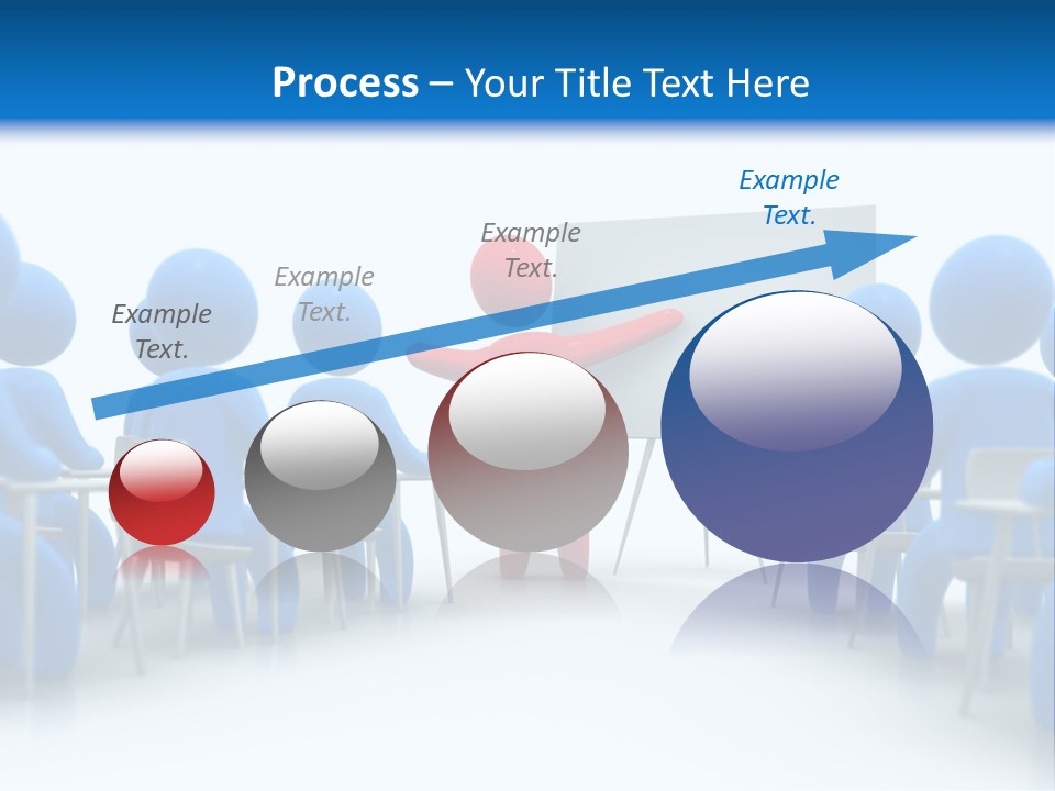 Presentation Education Threedimensional PowerPoint Template