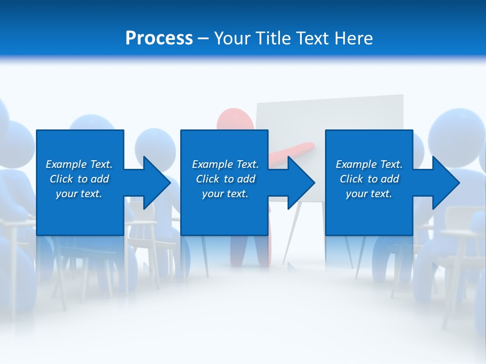 Presentation Education Threedimensional PowerPoint Template