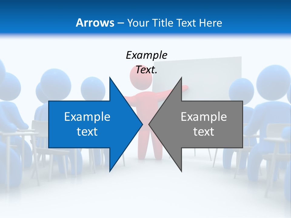 Presentation Education Threedimensional PowerPoint Template