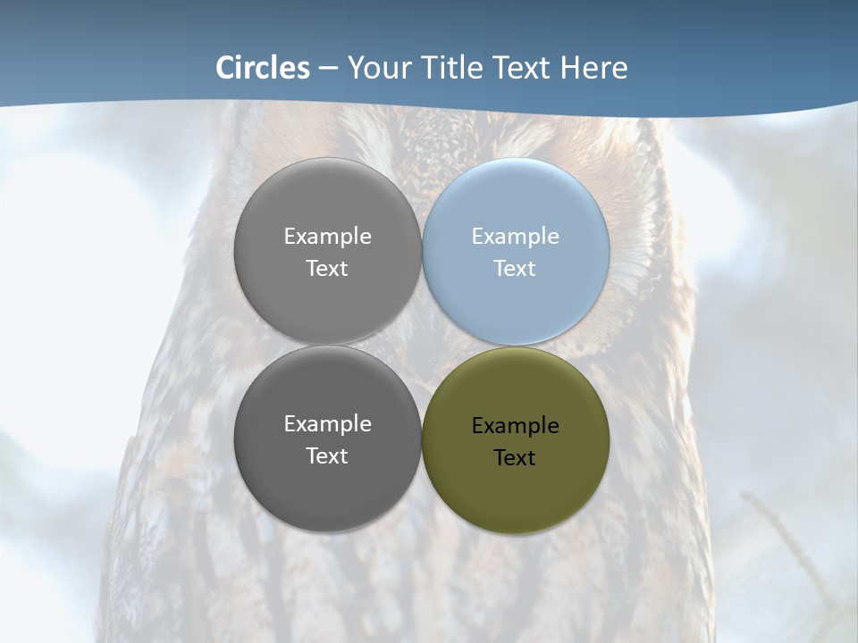 Portrait Tree Predator PowerPoint Template
