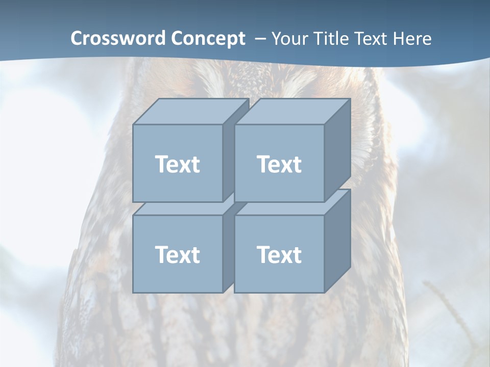 Portrait Tree Predator PowerPoint Template