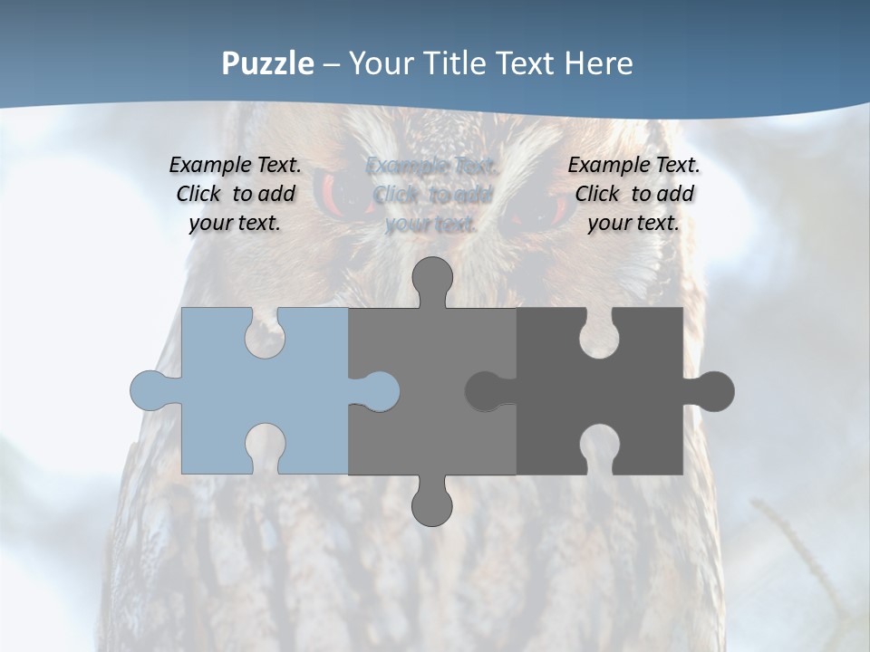 Portrait Tree Predator PowerPoint Template