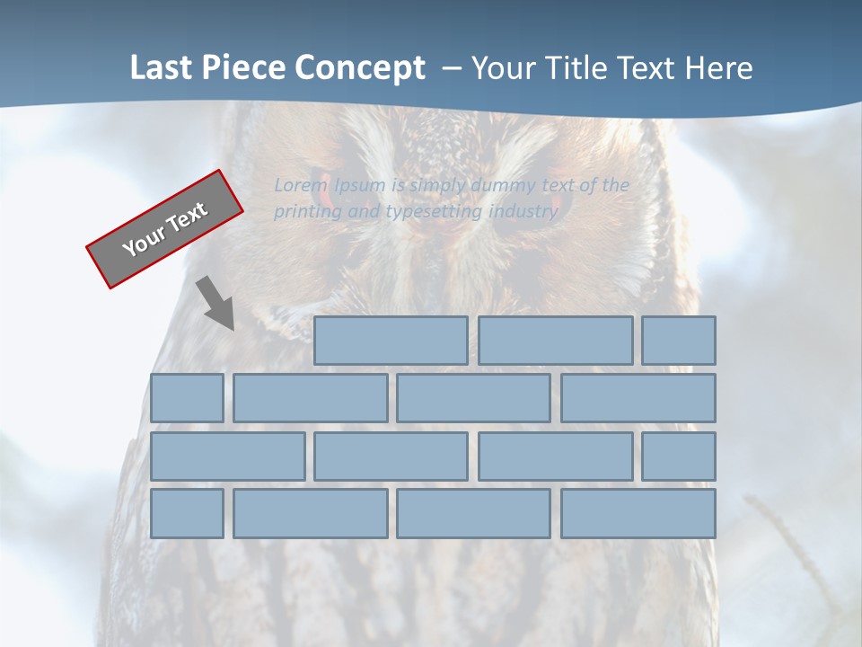 Portrait Tree Predator PowerPoint Template