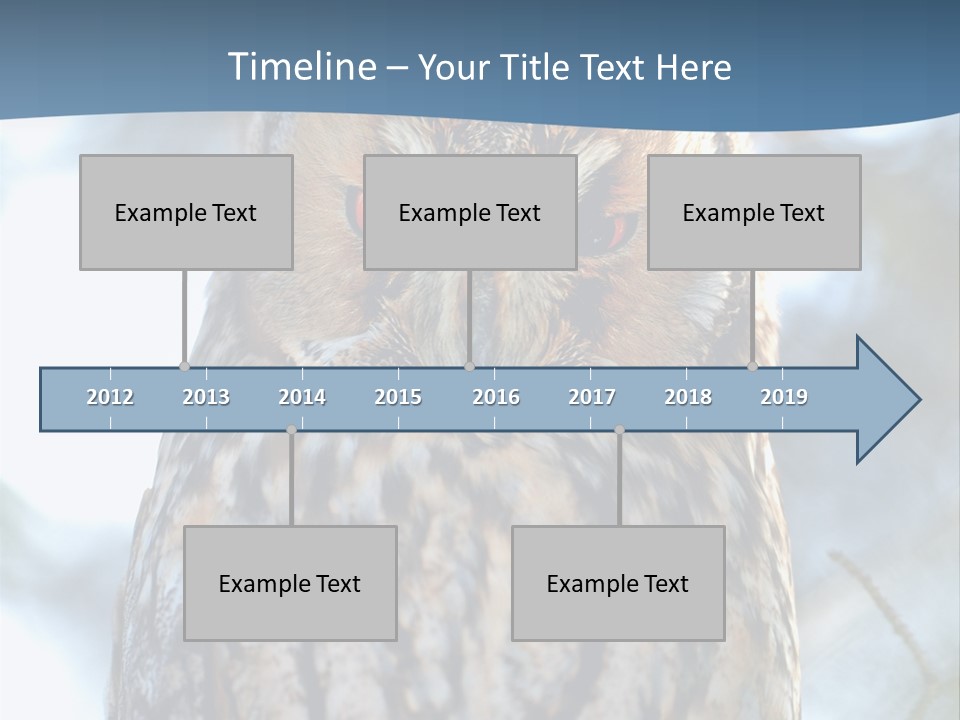 Portrait Tree Predator PowerPoint Template