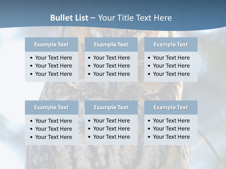 Portrait Tree Predator PowerPoint Template
