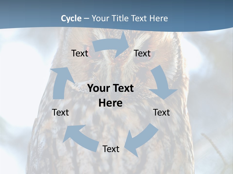 Portrait Tree Predator PowerPoint Template