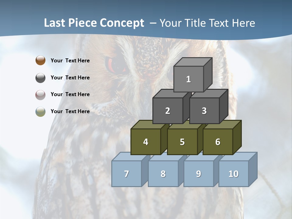Portrait Tree Predator PowerPoint Template