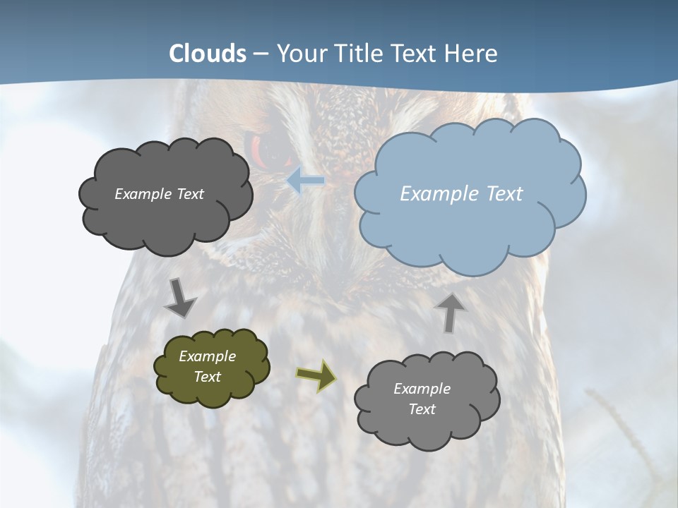 Portrait Tree Predator PowerPoint Template