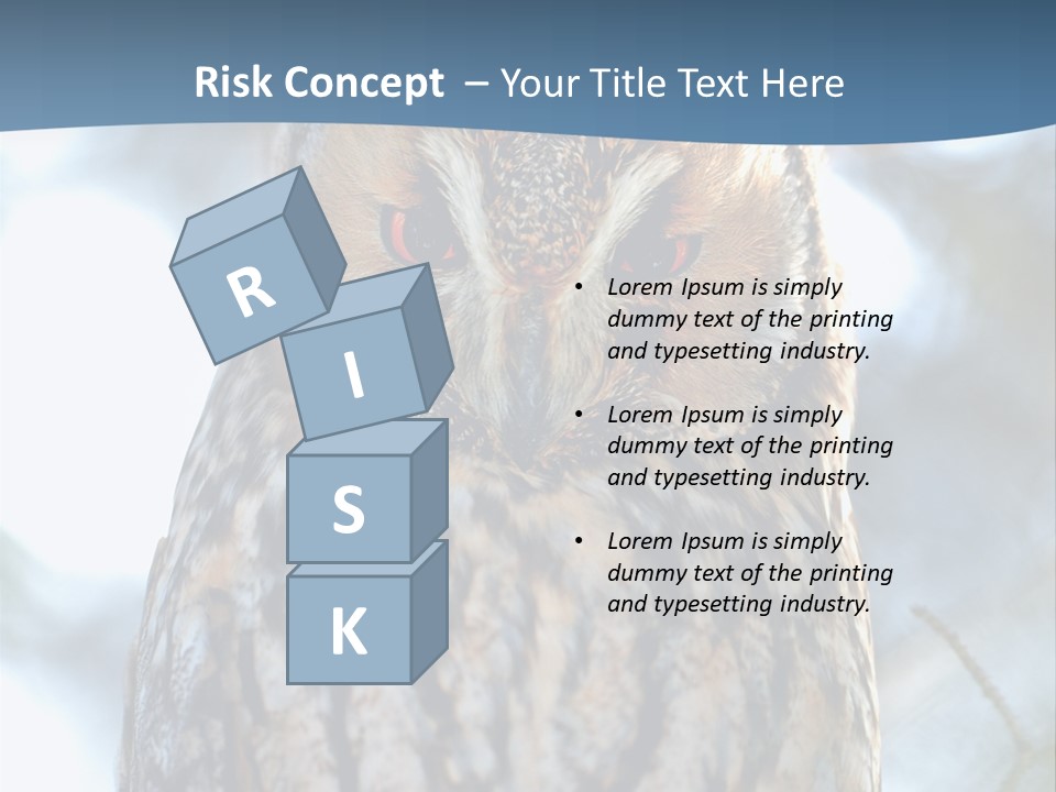 Portrait Tree Predator PowerPoint Template