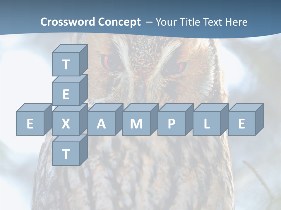 Portrait Tree Predator PowerPoint Template