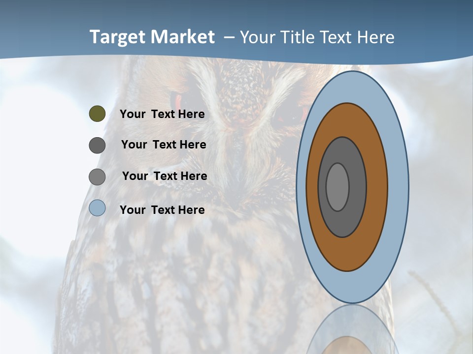 Portrait Tree Predator PowerPoint Template