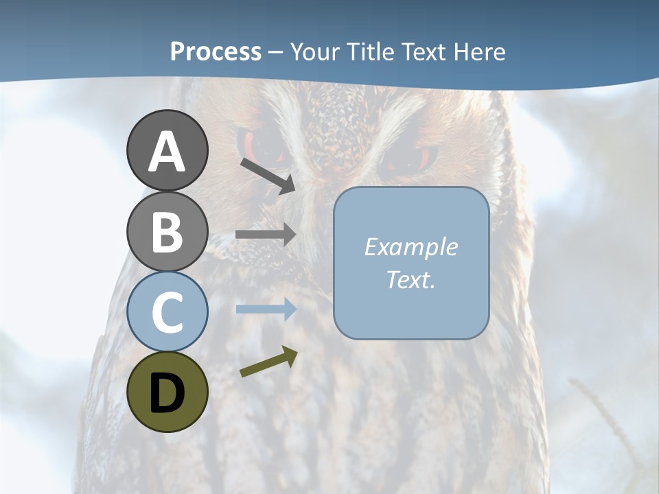 Portrait Tree Predator PowerPoint Template