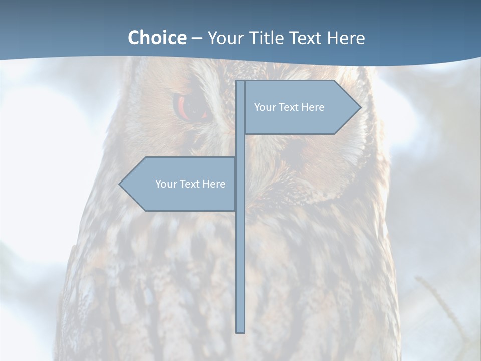 Portrait Tree Predator PowerPoint Template