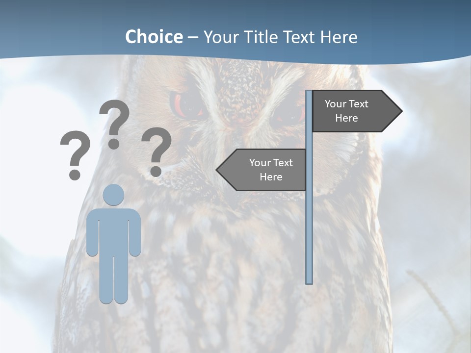 Portrait Tree Predator PowerPoint Template