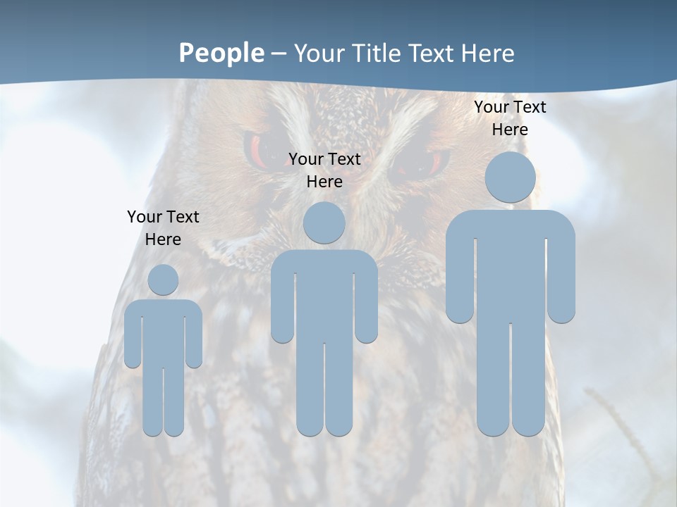 Portrait Tree Predator PowerPoint Template