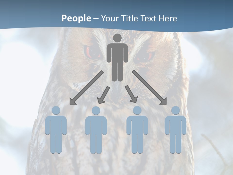 Portrait Tree Predator PowerPoint Template