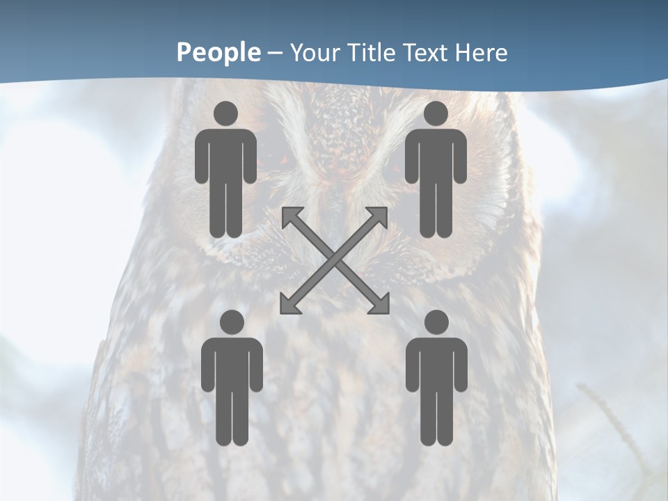 Portrait Tree Predator PowerPoint Template