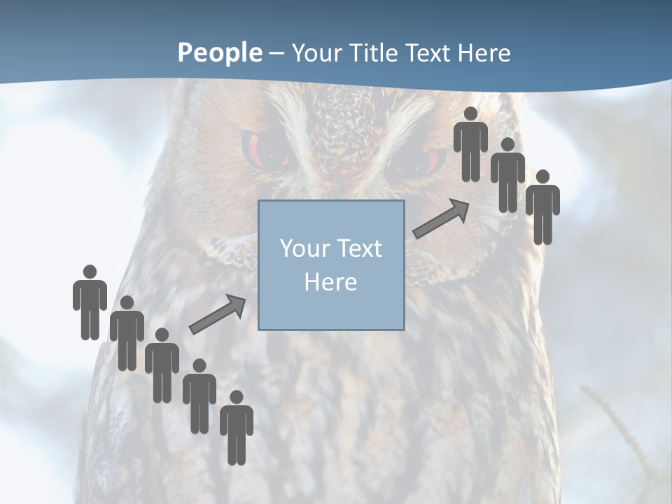Portrait Tree Predator PowerPoint Template