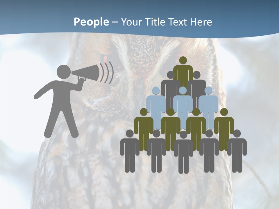 Portrait Tree Predator PowerPoint Template