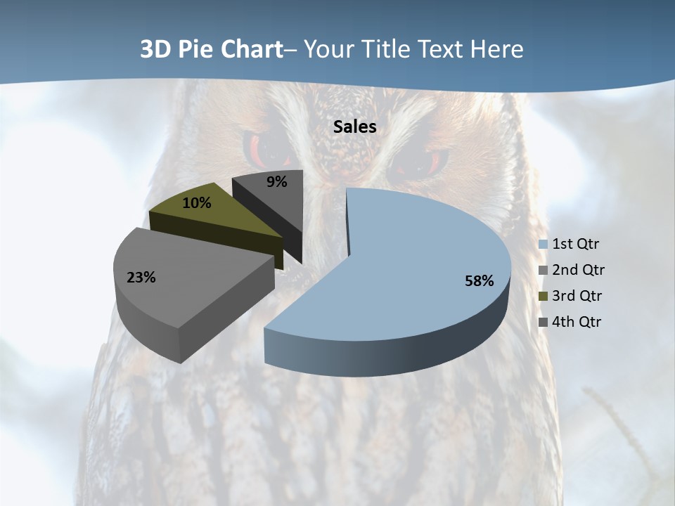 Portrait Tree Predator PowerPoint Template