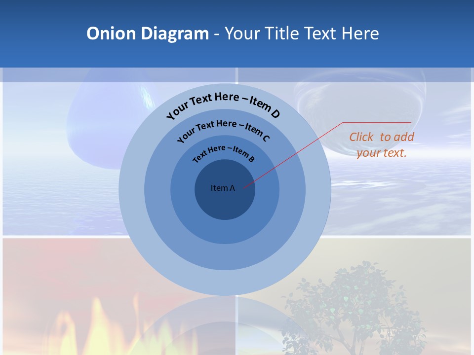 Fire Environment Wind PowerPoint Template