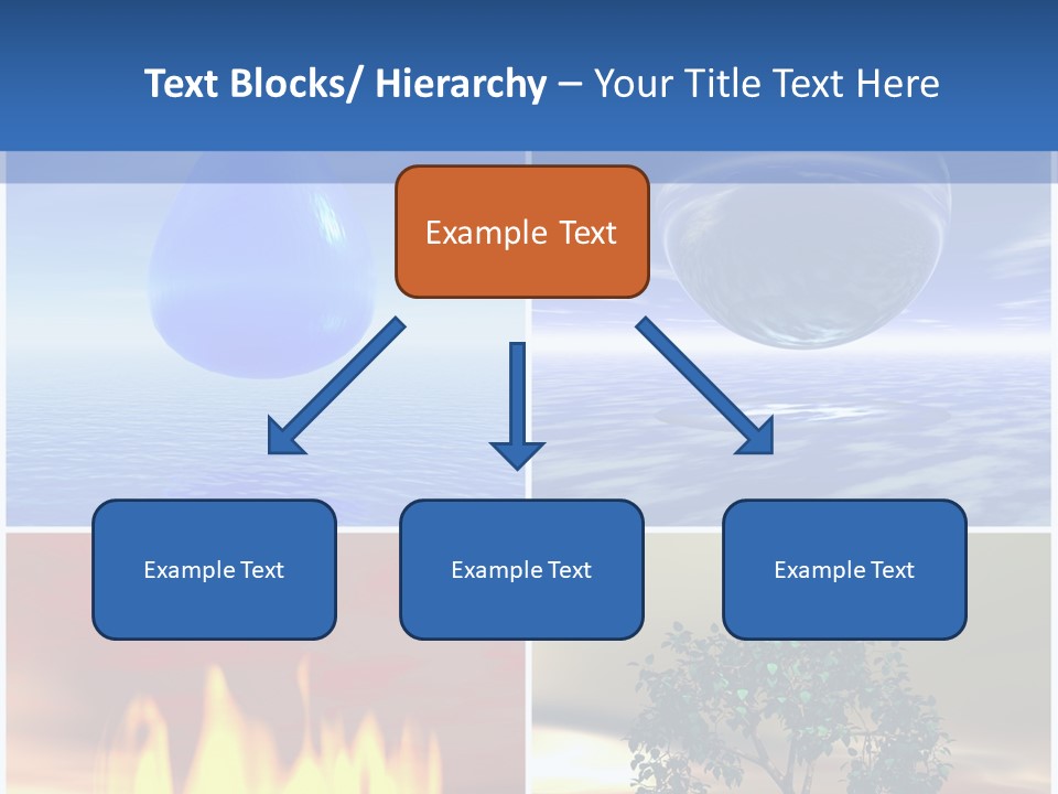 Fire Environment Wind PowerPoint Template