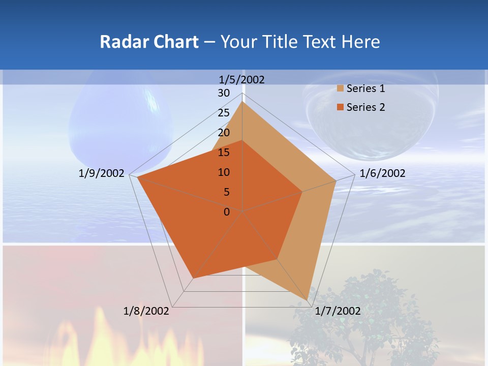 Fire Environment Wind PowerPoint Template