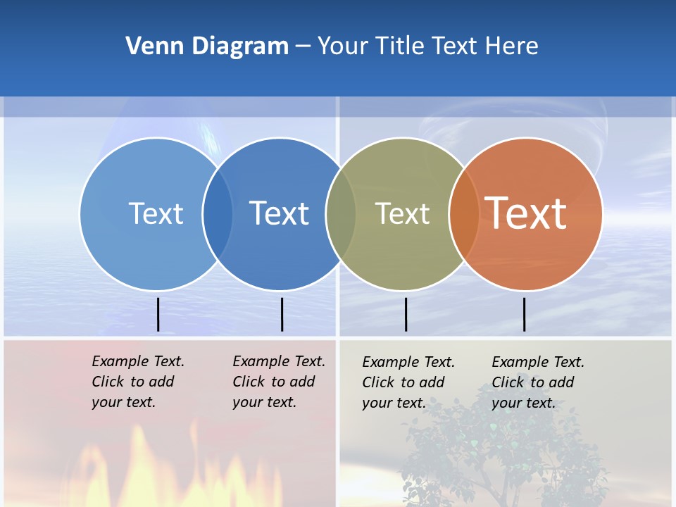 Fire Environment Wind PowerPoint Template