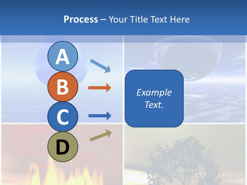 Fire Environment Wind PowerPoint Template
