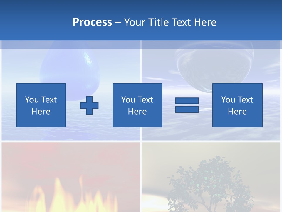 Fire Environment Wind PowerPoint Template