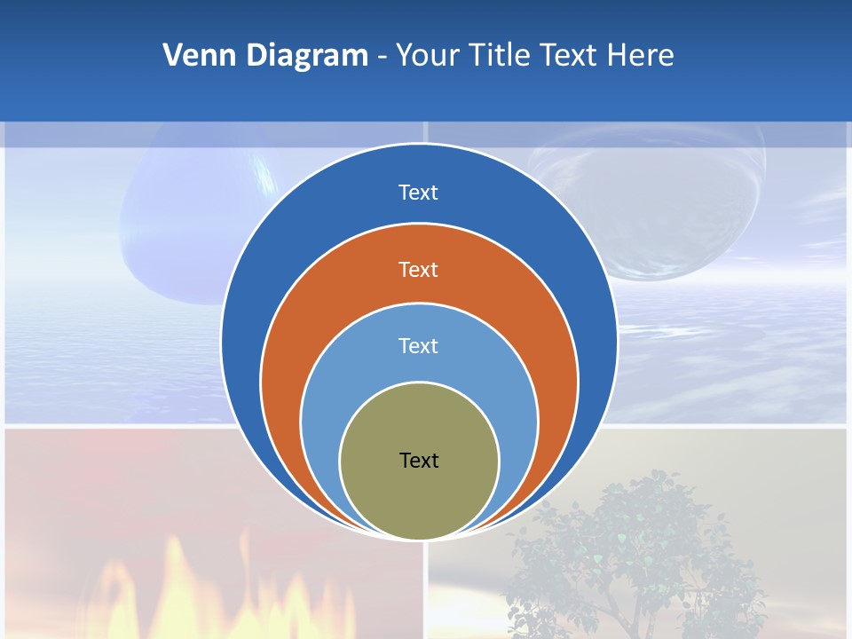 Fire Environment Wind PowerPoint Template