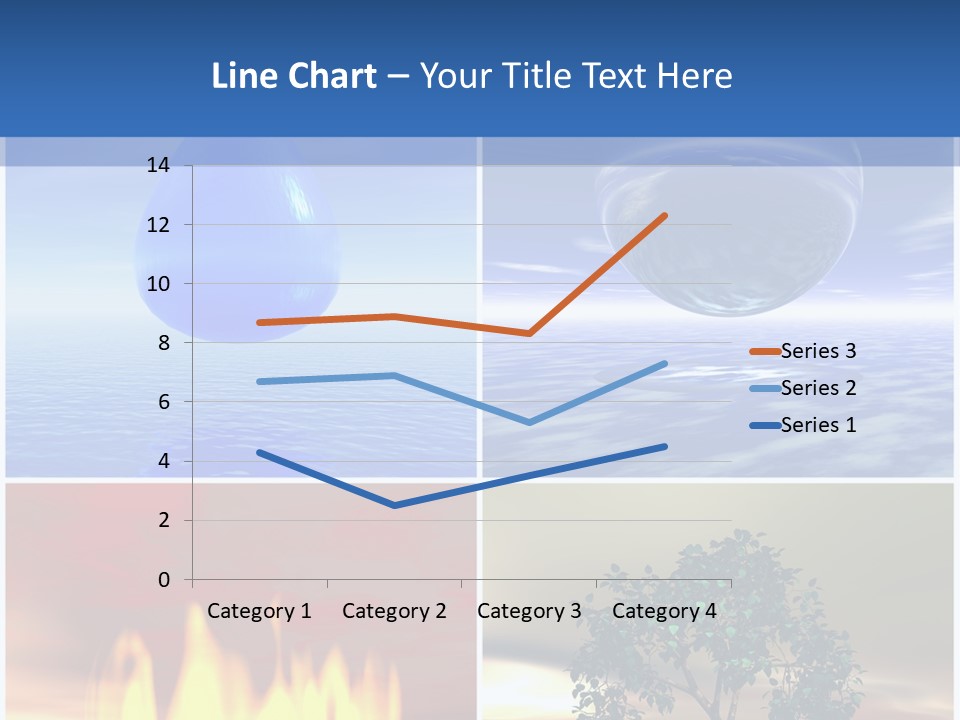 Fire Environment Wind PowerPoint Template