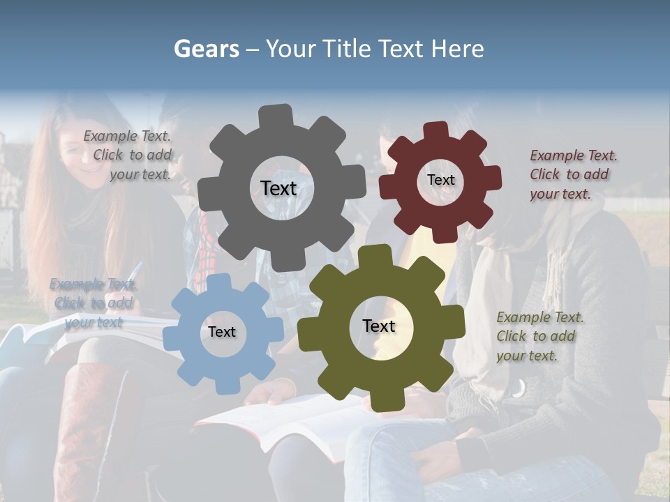 Walking Break American Culture PowerPoint Template