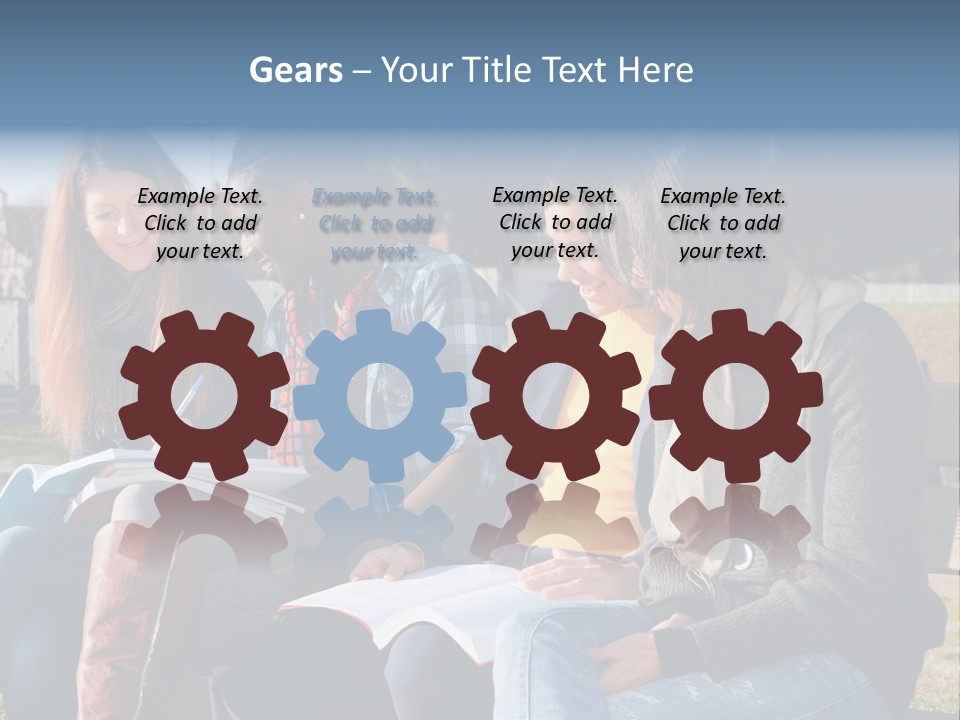 Walking Break American Culture PowerPoint Template