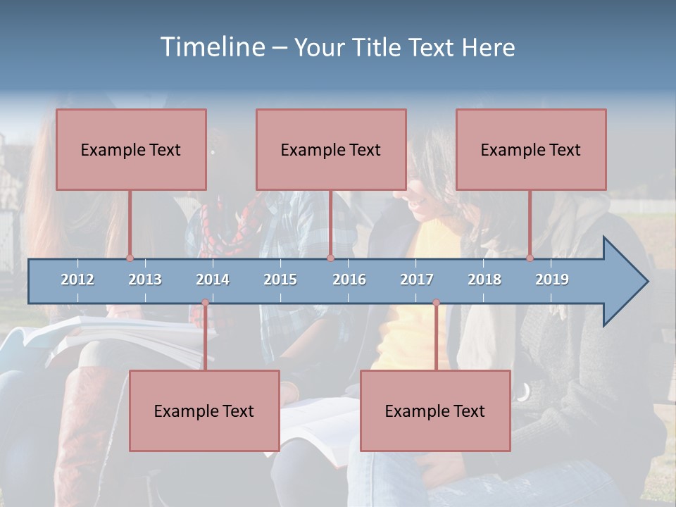 Walking Break American Culture PowerPoint Template