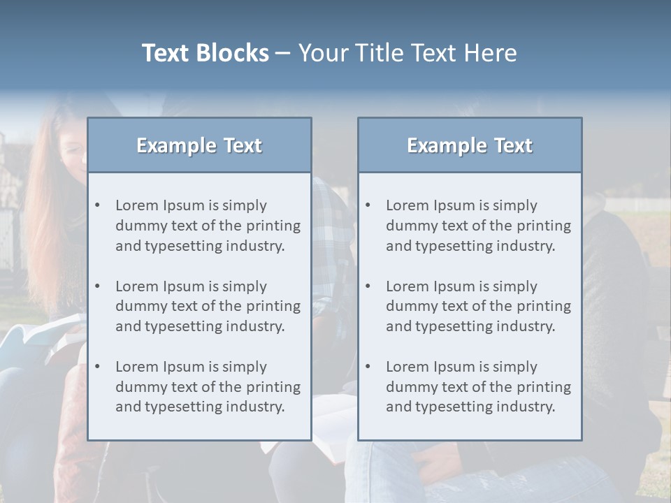 Walking Break American Culture PowerPoint Template