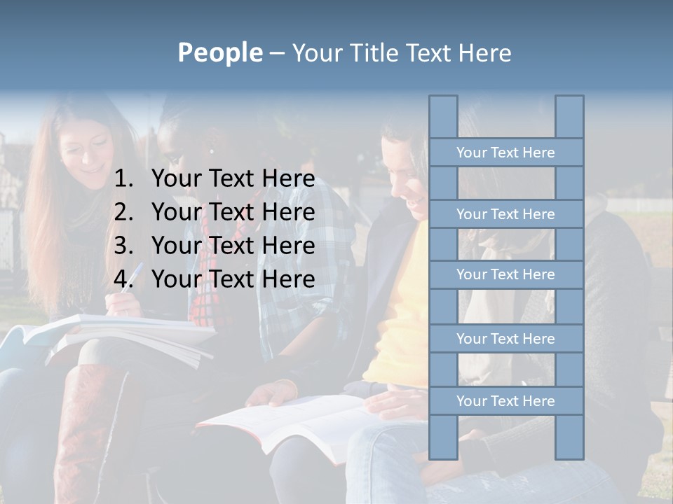 Walking Break American Culture PowerPoint Template