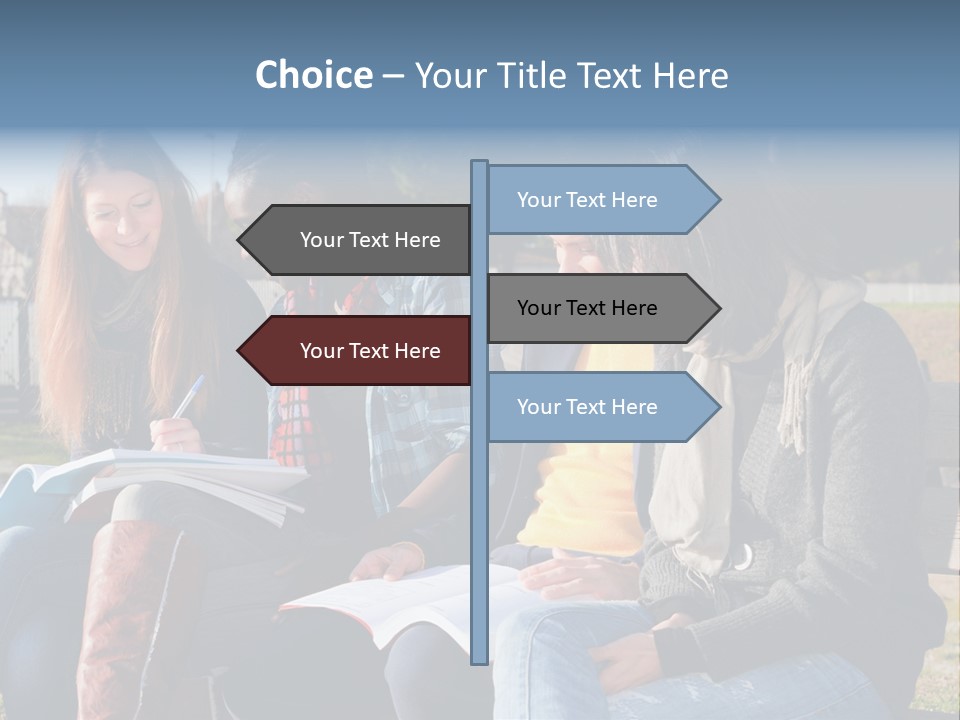 Walking Break American Culture PowerPoint Template