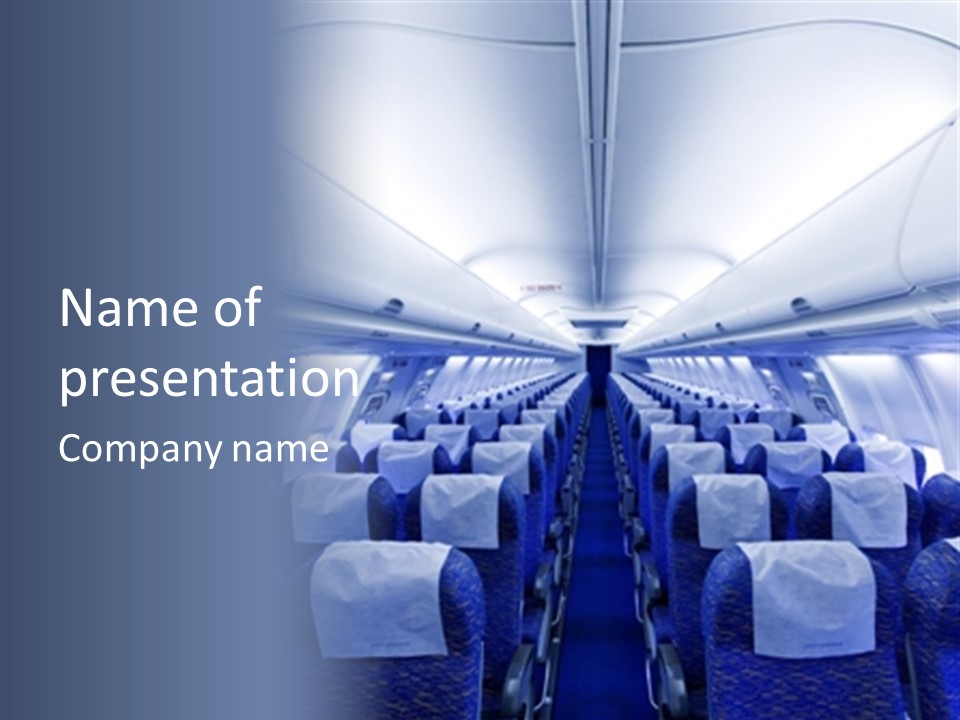 Sit Passenger Fly PowerPoint Template