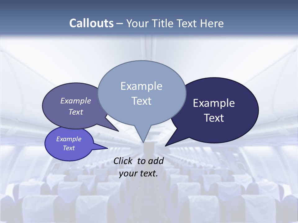 Sit Passenger Fly PowerPoint Template