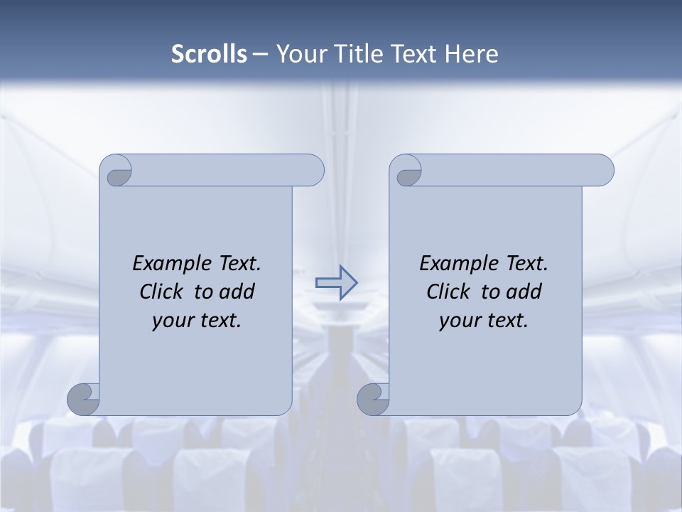 Sit Passenger Fly PowerPoint Template