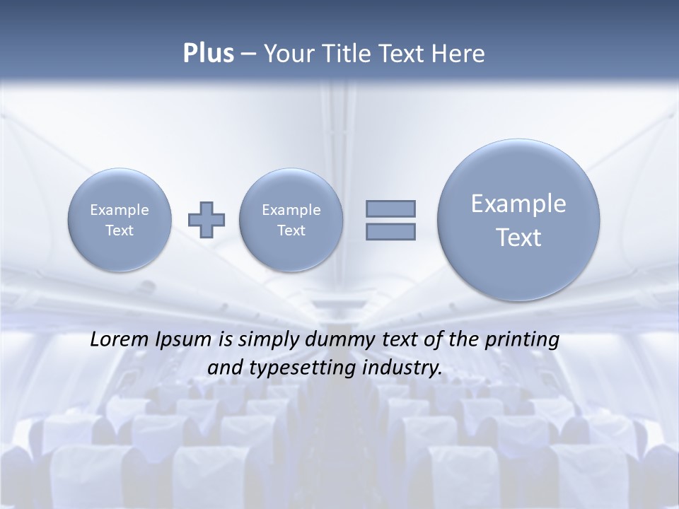 Sit Passenger Fly PowerPoint Template