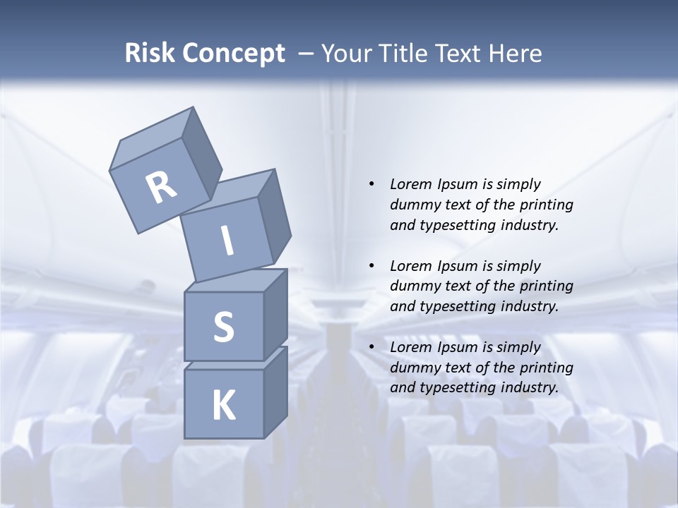 Sit Passenger Fly PowerPoint Template