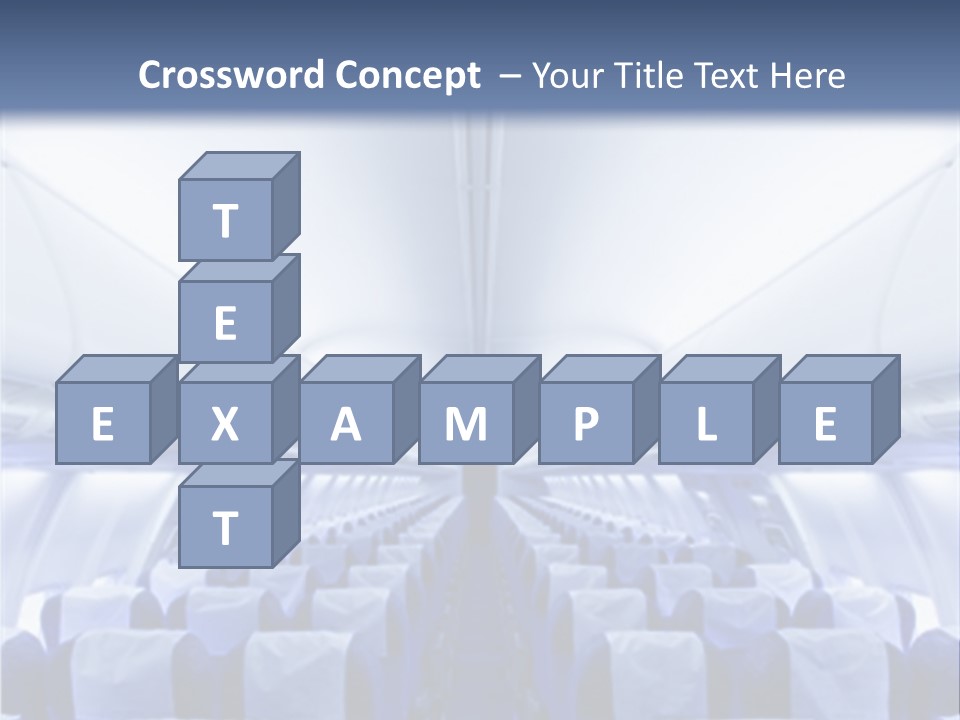 Sit Passenger Fly PowerPoint Template