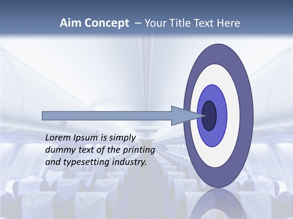 Sit Passenger Fly PowerPoint Template